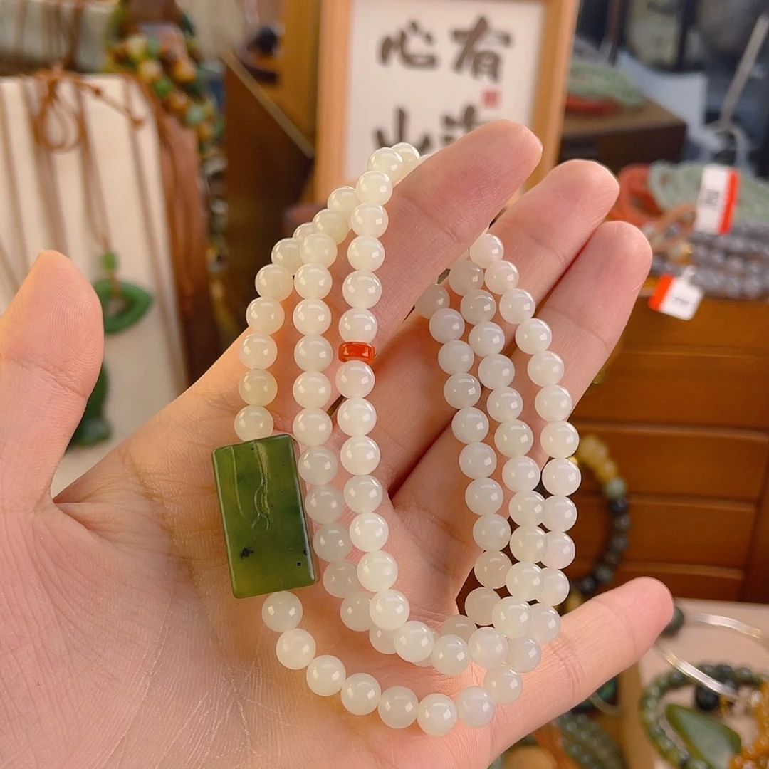 【闪购商品】手链未镶嵌和田玉