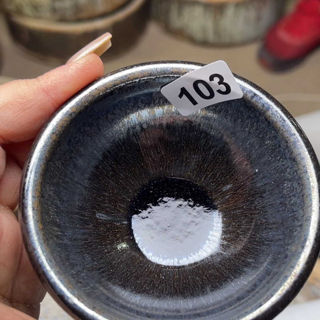 茶盏蔡起起建盏茶器103