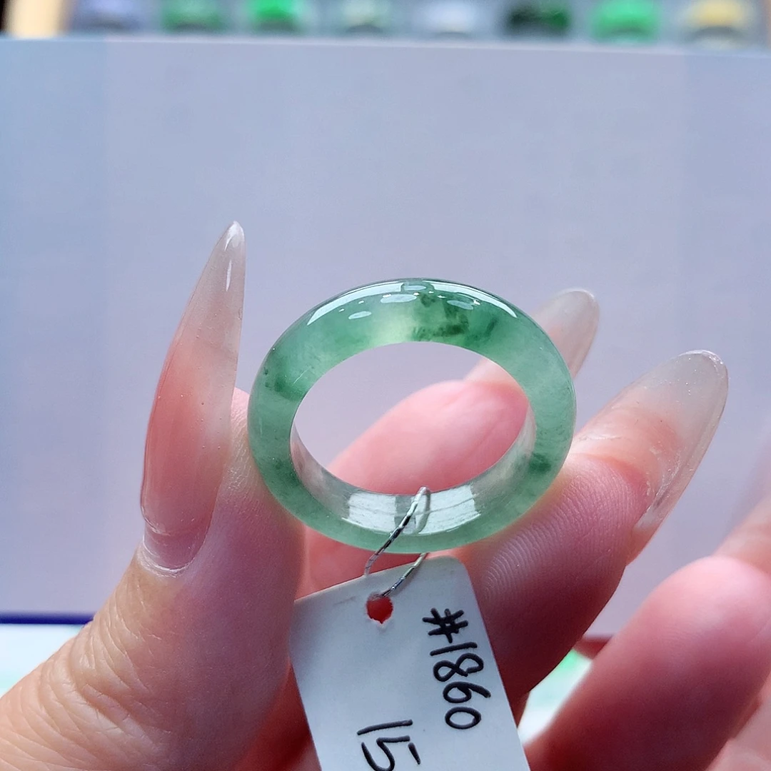 翡翠未镶嵌戒指缅甸A货