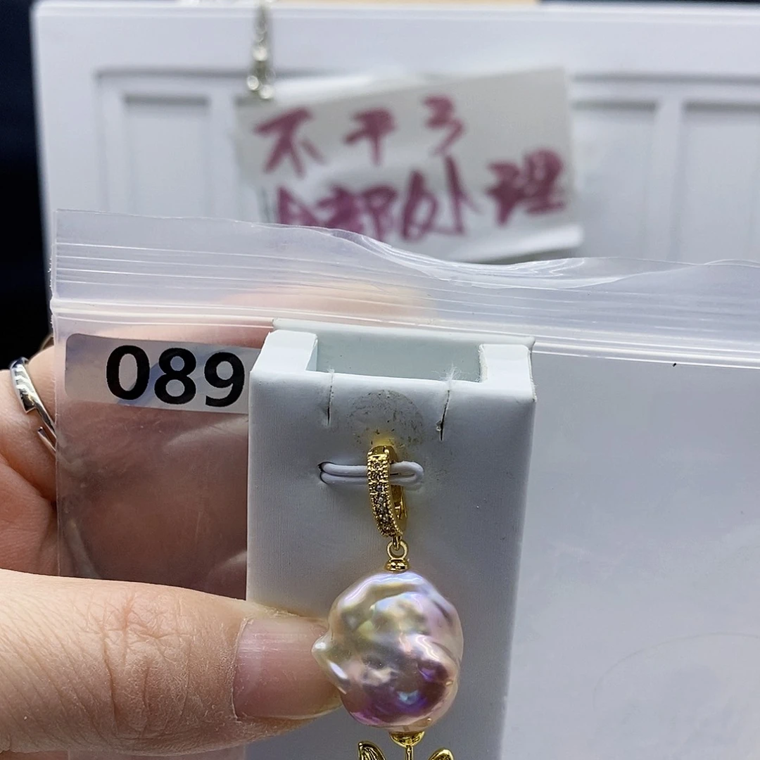 颈饰合金淡水珍珠