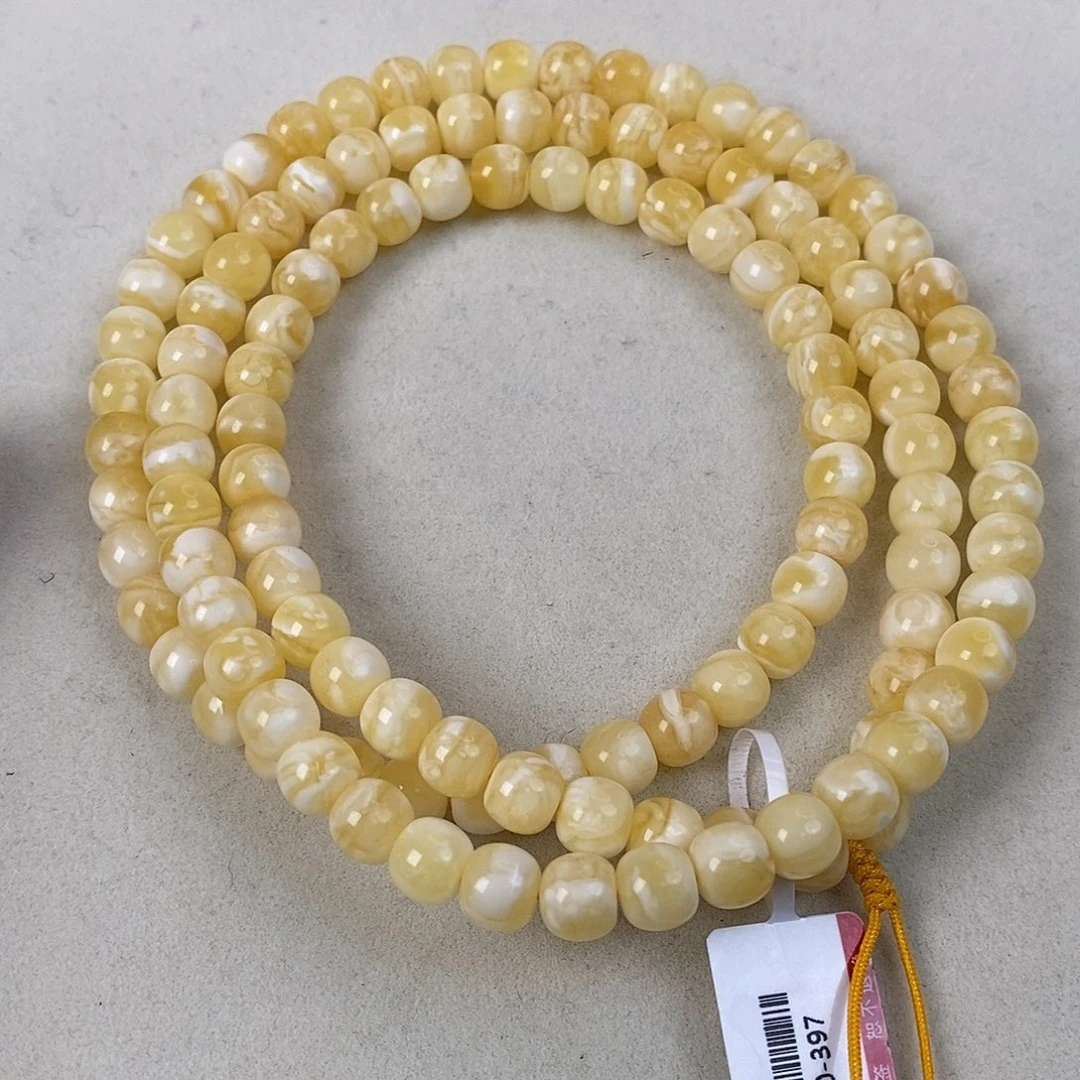 蜜蜡未镶嵌珠宝奇石7.5×7mm 27.6g