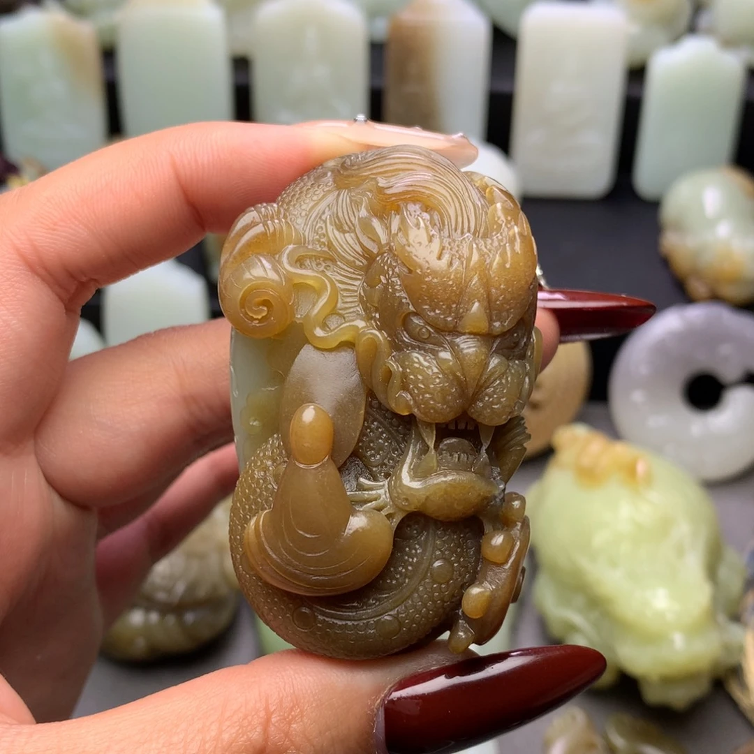 【闪购商品】和田玉把件未镶嵌好*哥