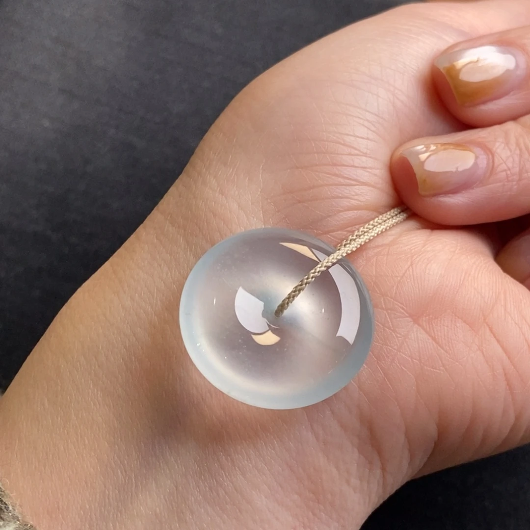 翡翠未镶嵌颈饰24.8-5.7