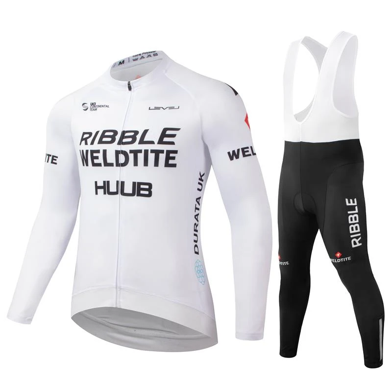 2024秋季新款骑行服长袖套装男环法车队版山地公路车HUUB骑行上衣