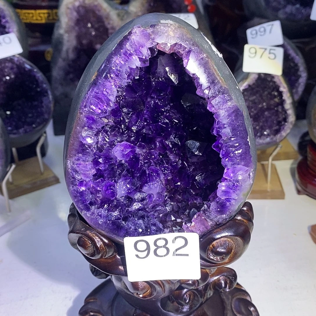 未镶嵌紫晶大型摆件（非配饰）982