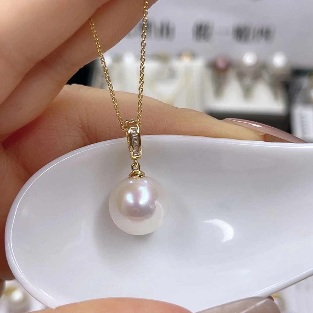 淡水珍珠合金吊坠(赠链)