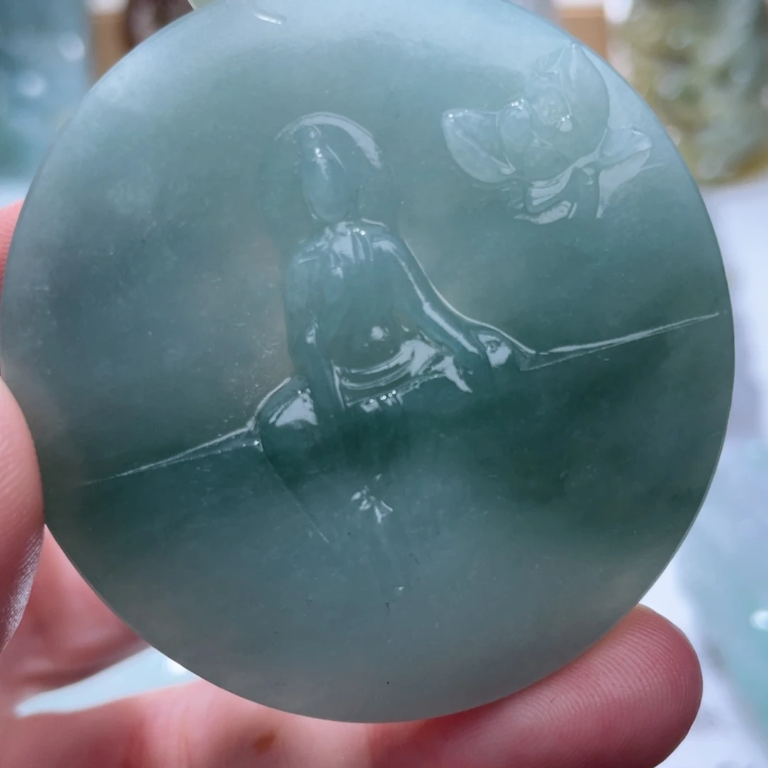 未镶嵌定制翡翠毛货