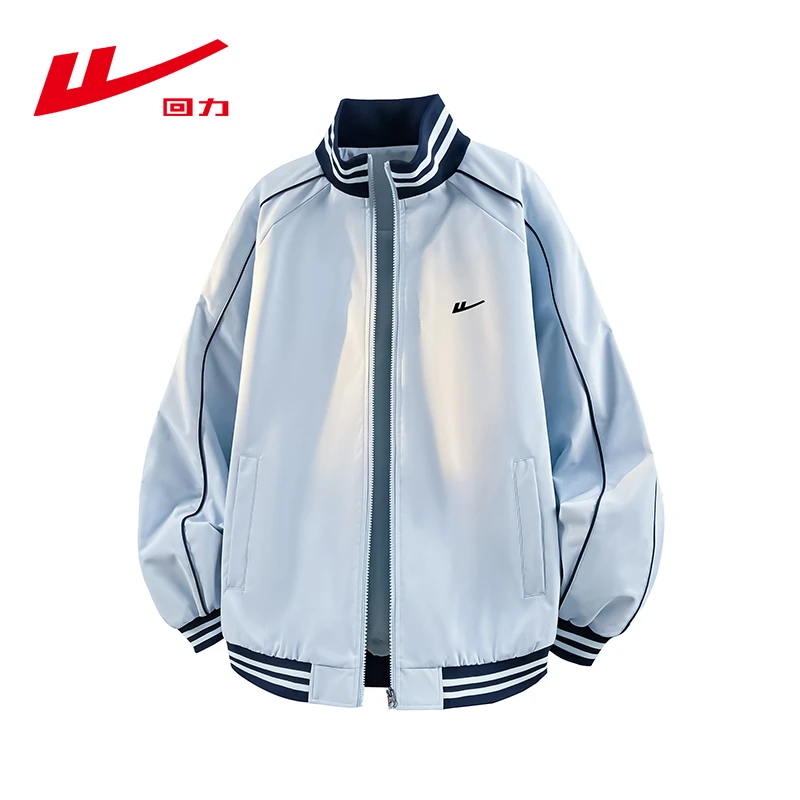 回力 /Warrior拼接青春活力夹克春季时尚宽松工装上衣韩版外套立