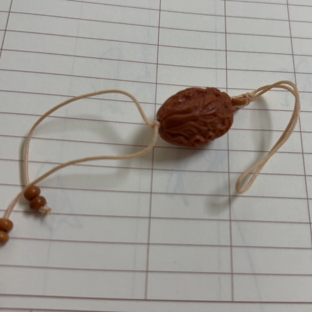 橄榄核雕单子挂件