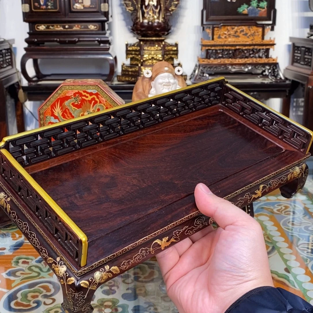 成套家具紫檀木类小叶紫檀底座