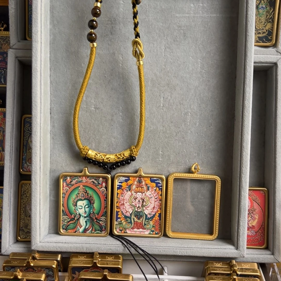 吊坠永***哥双面绿妈妈➕千手