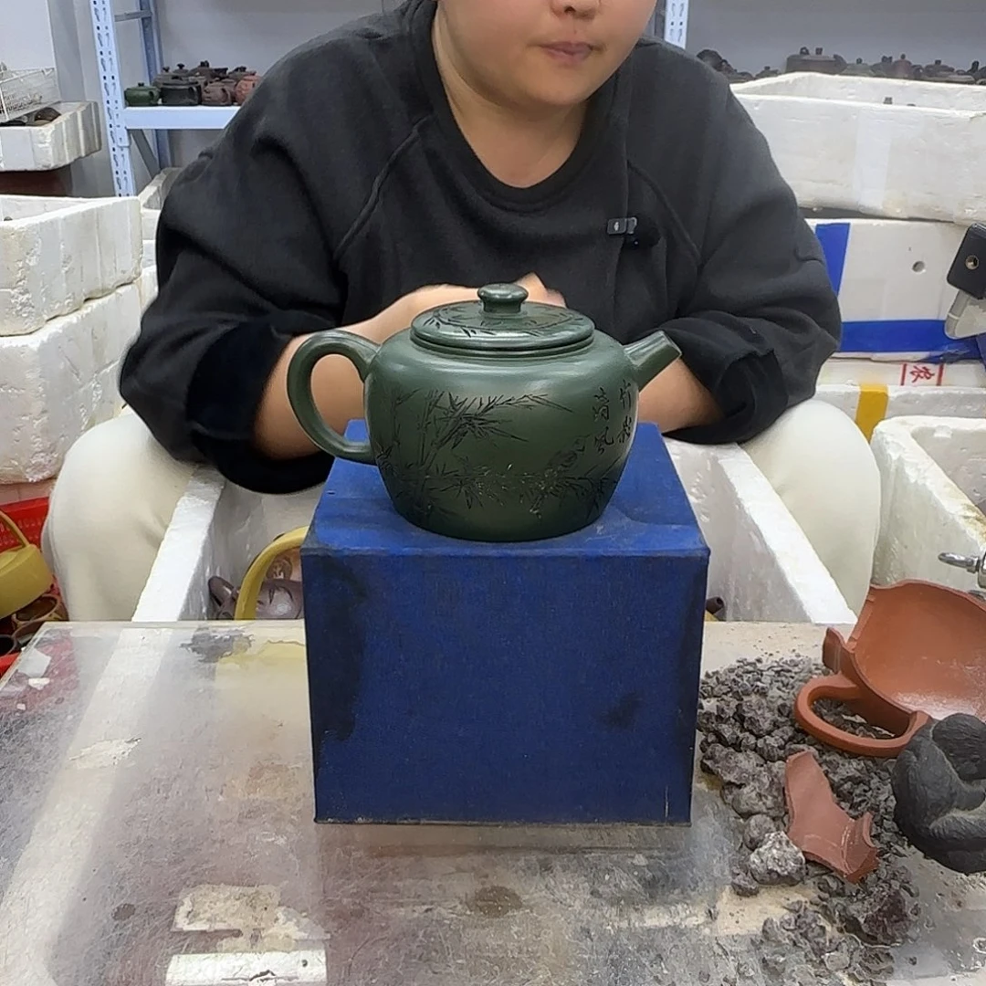 紫砂茶壶宜兴紫砂壶瑕疵处理