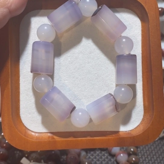 玛瑙/玉髓未镶嵌手链