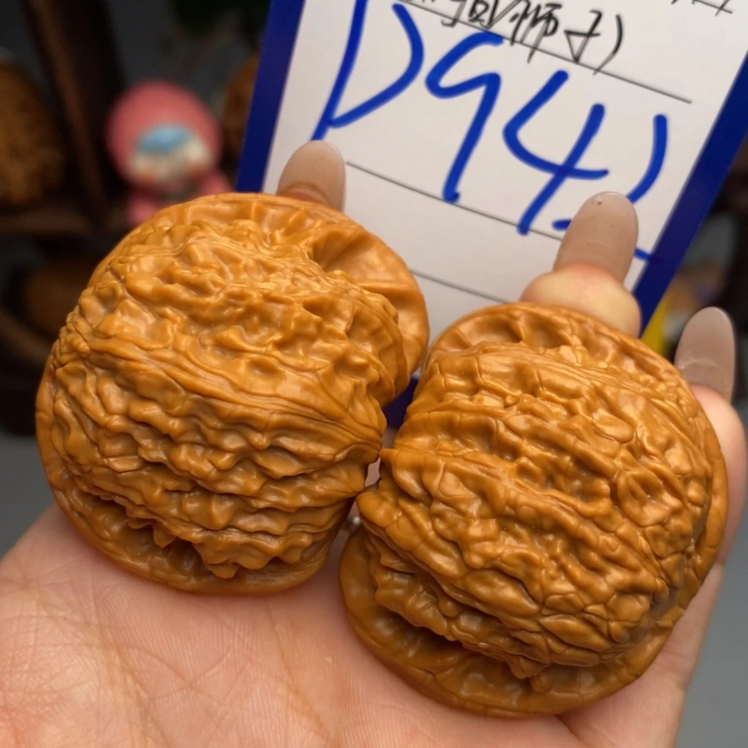 吊坠文玩核桃白狮子41