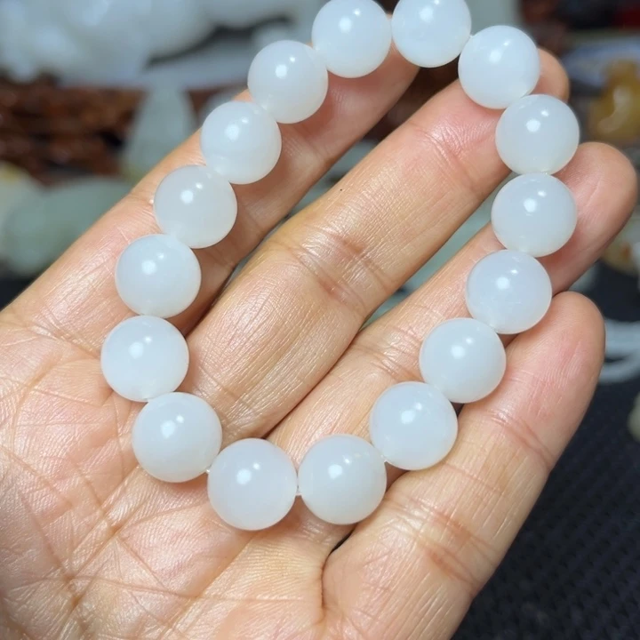 和田玉（糖玉）未镶嵌车挂