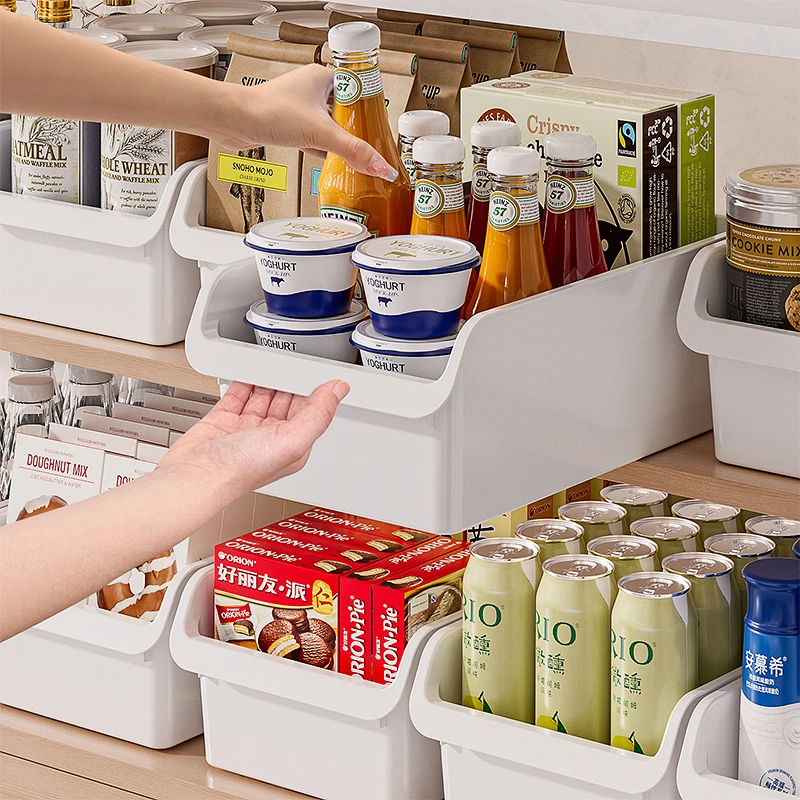 冰箱收纳整理神器抽屉盒子储物盒整理盒杂物零食保鲜盒厨房收纳盒