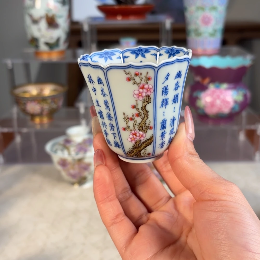 纯手工手绘 高端茶器