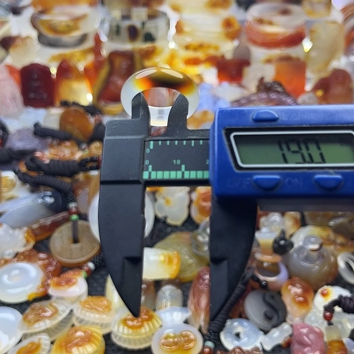 简***1玛瑙/玉髓未镶嵌戒指