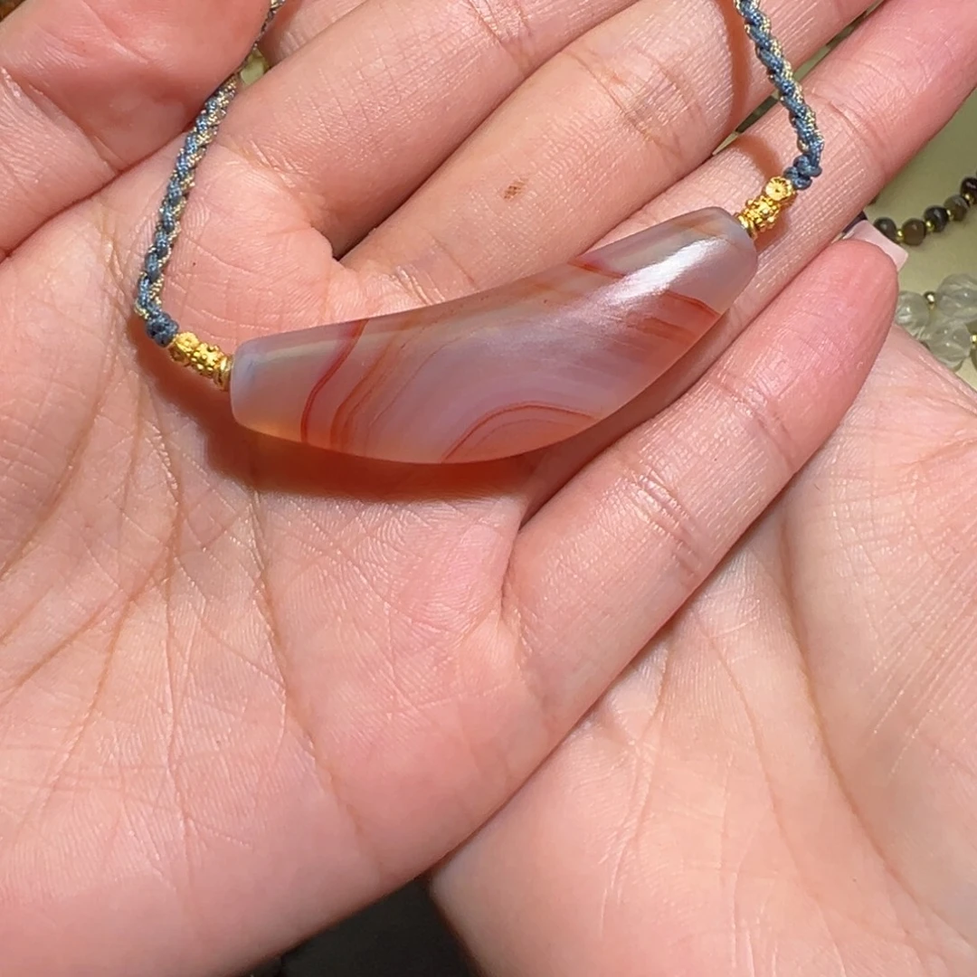 ****e未镶嵌颈饰玛瑙/玉髓