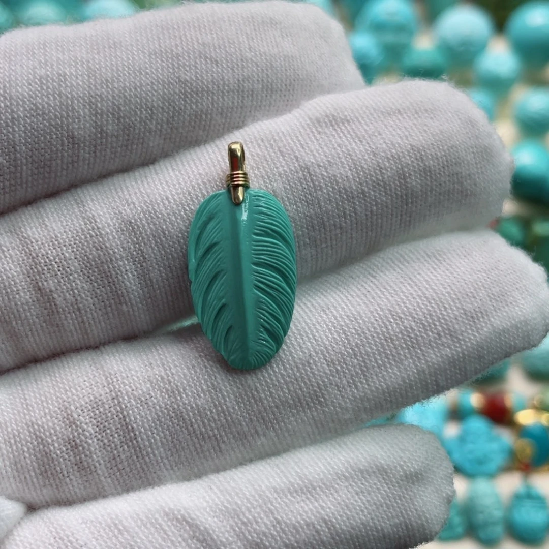 绿松石珠宝奇石未镶嵌