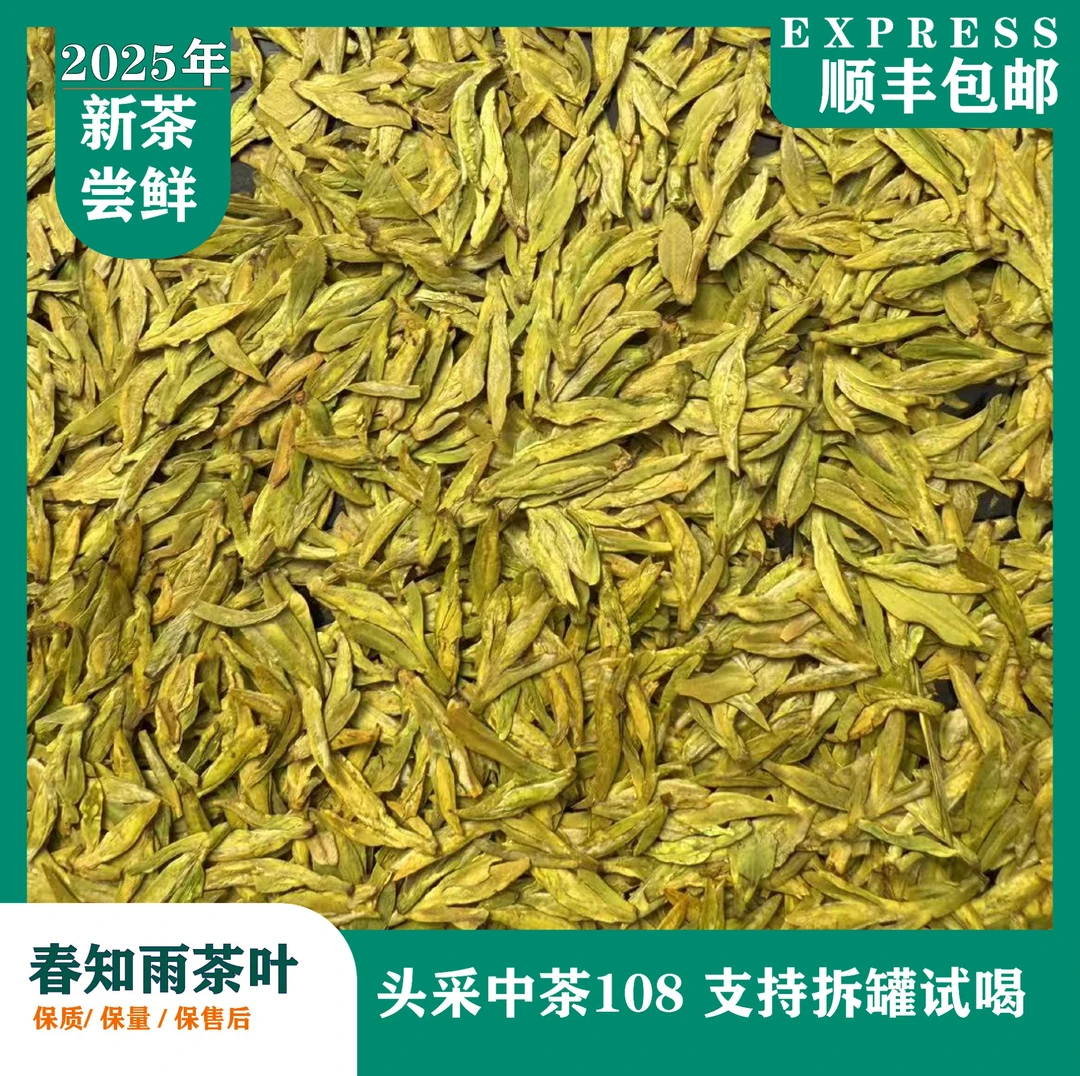 【春知雨推荐】2025新茶头采龙型扁茶500克/250克a2