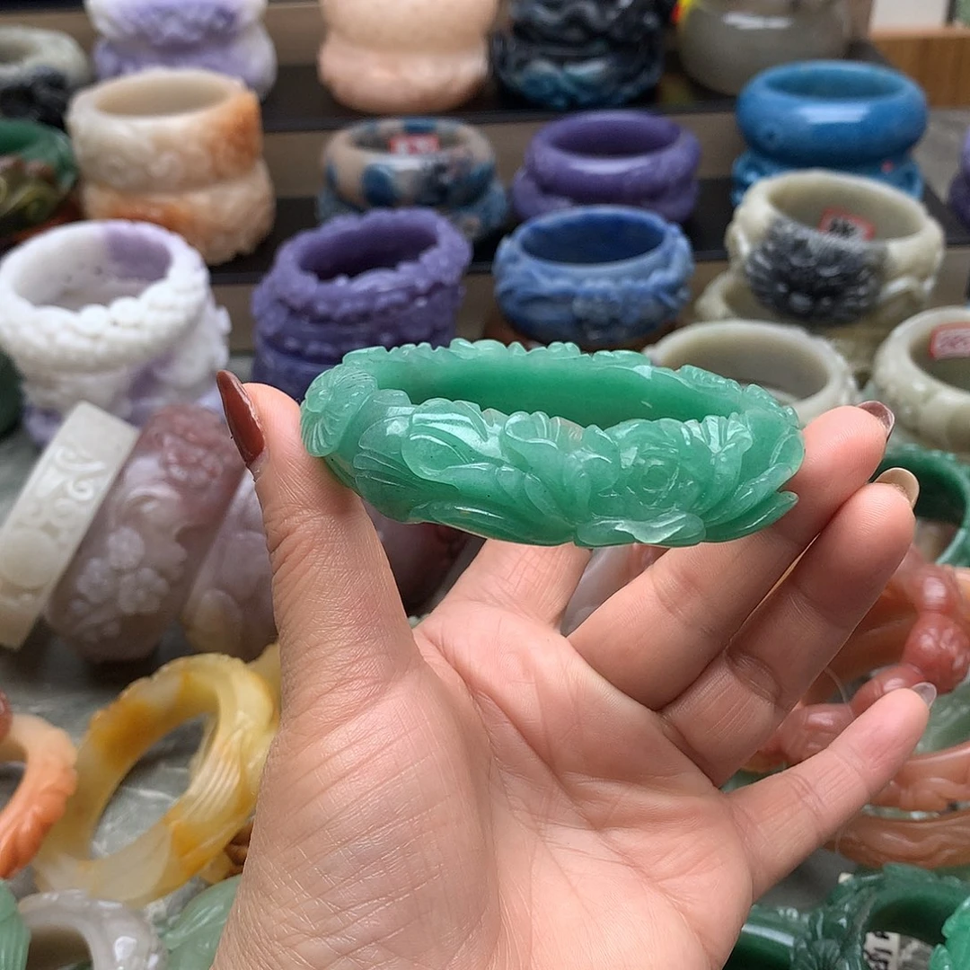 毛衣链未镶嵌石英质玉
