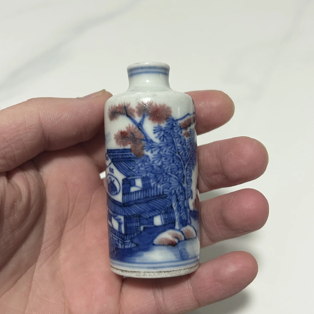 陶瓷艺术品青花摆件