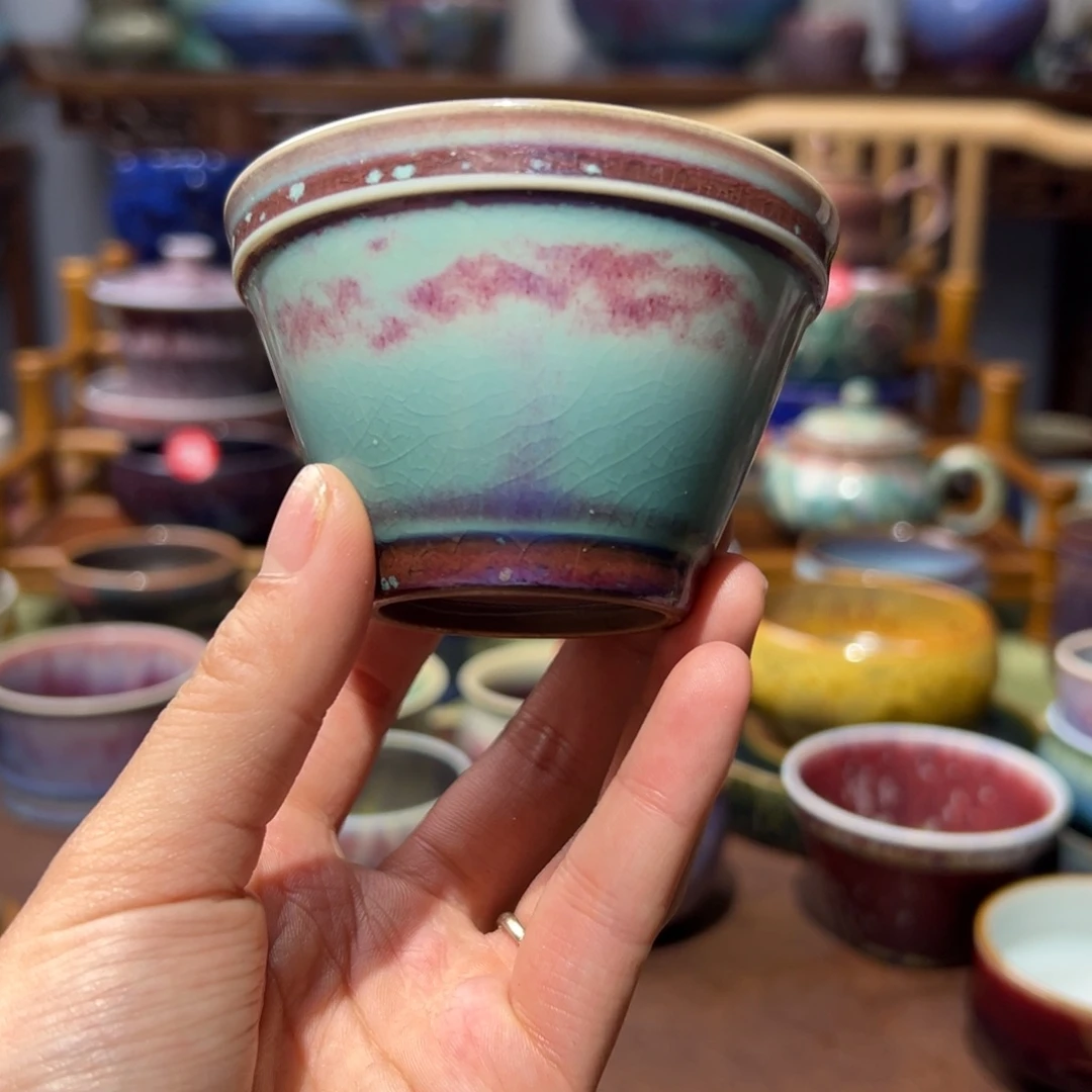 杯钧瓷的制作工艺和工艺都是