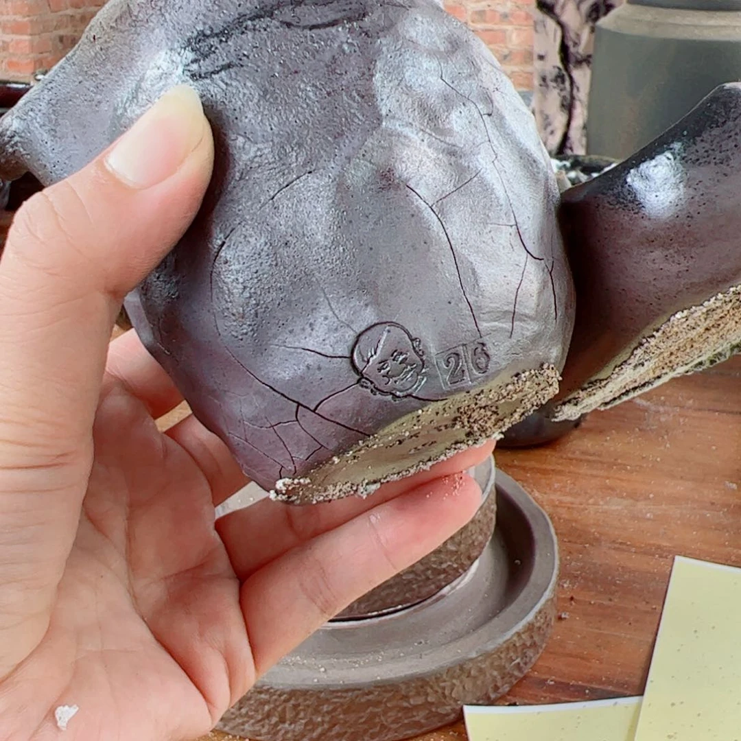 坭兴陶贵台龙窑柴烧茶器A190