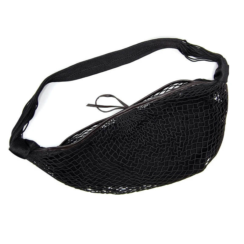 新款小众时尚百搭网兜编织牛角包【20820】