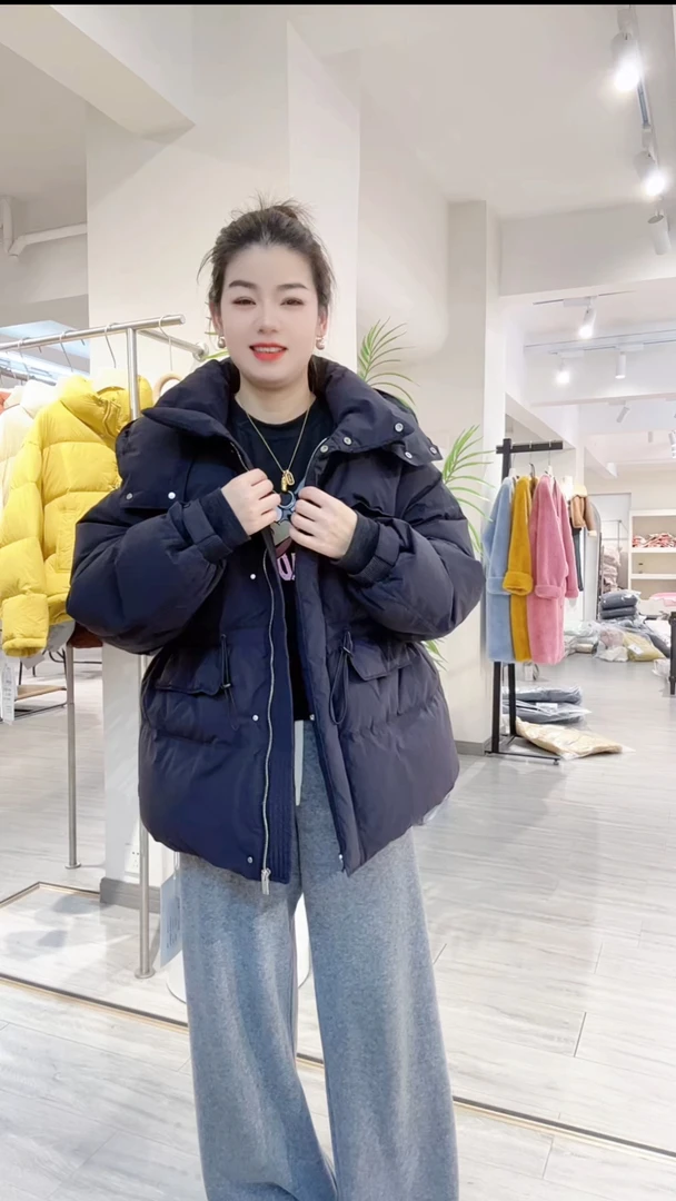 MZ  纤贝思QS923短款羽绒服NO退NO换