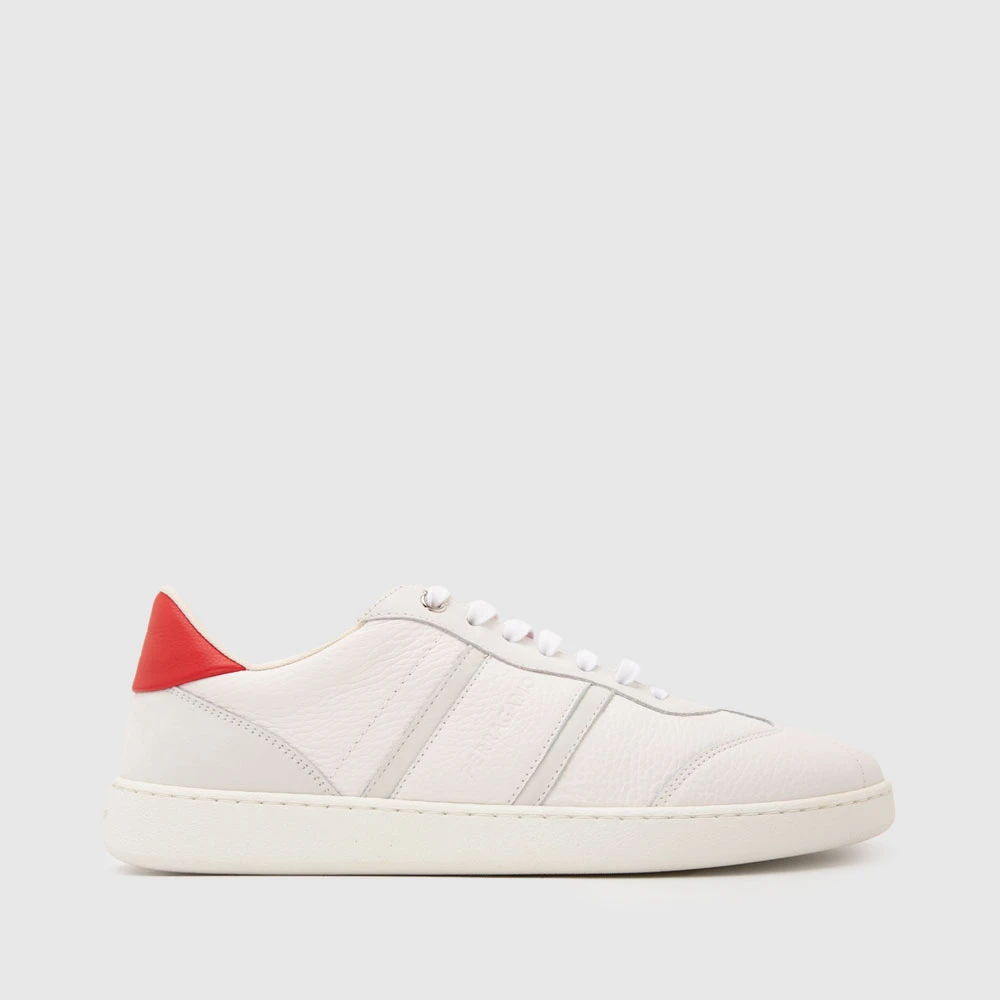 FERRAGAMO菲拉格慕拼色牛皮小白鞋鞋运动休闲鞋板鞋762261
