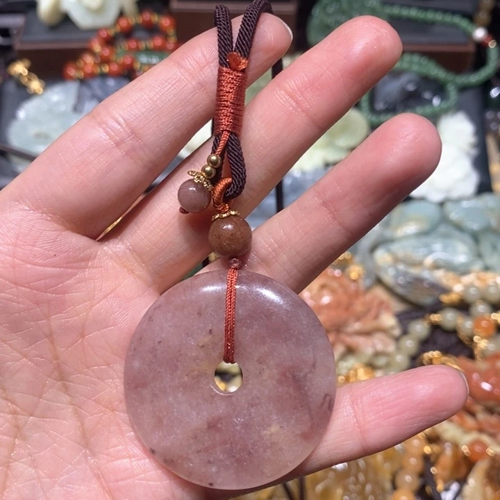 岫玉毛衣链未镶嵌善***?