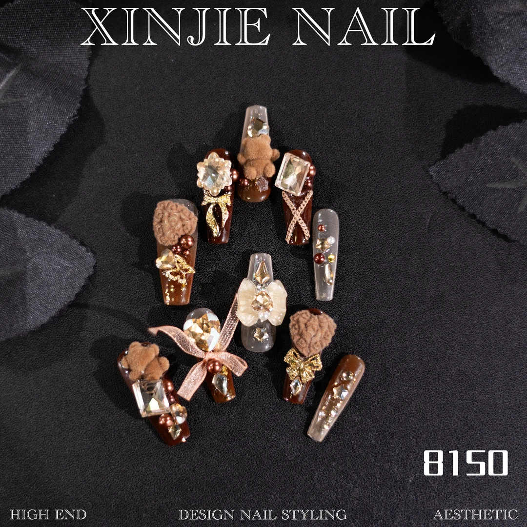 【三号链接】春夏必备 轻奢穿戴甲 纯手工美甲