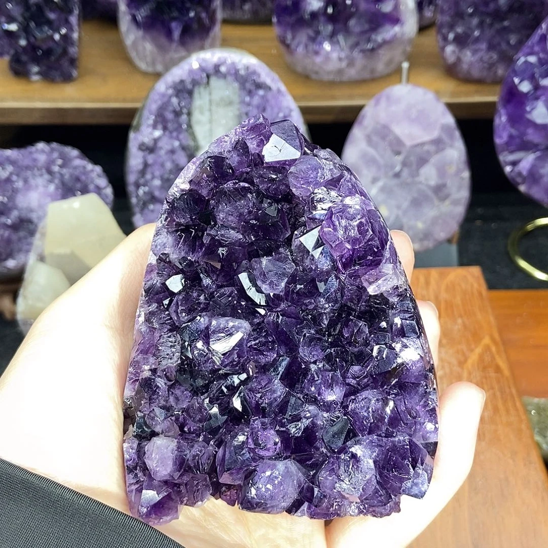 未镶嵌大型摆件（非配饰）紫晶