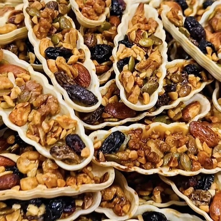 小船混合坚果酥饼干巴旦木蔓越莓休闲小吃办公室宿舍解馋休闲零食