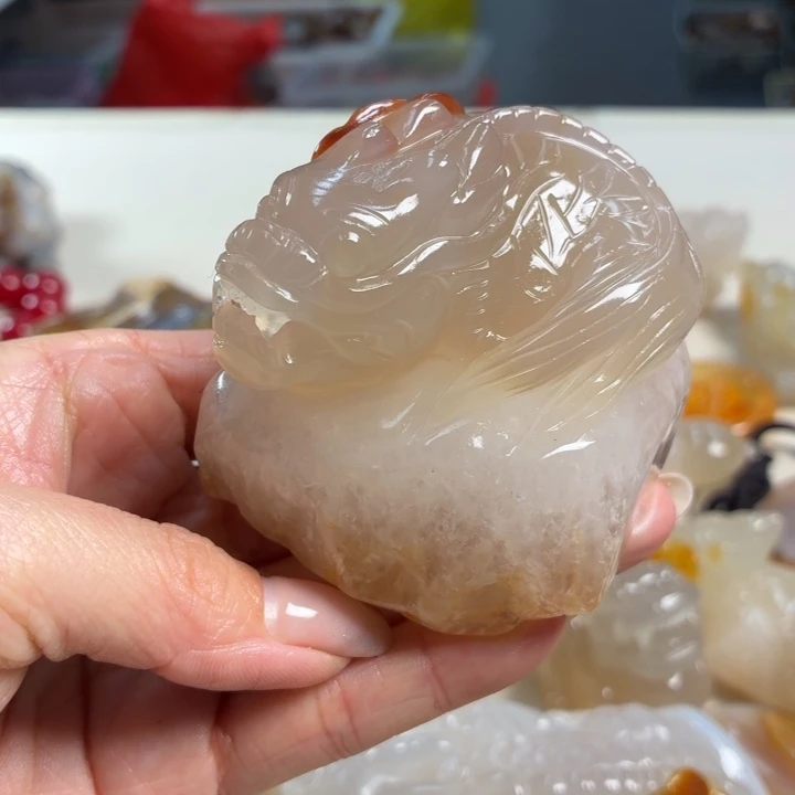 玛瑙/玉髓未镶嵌吊坠(不含链)