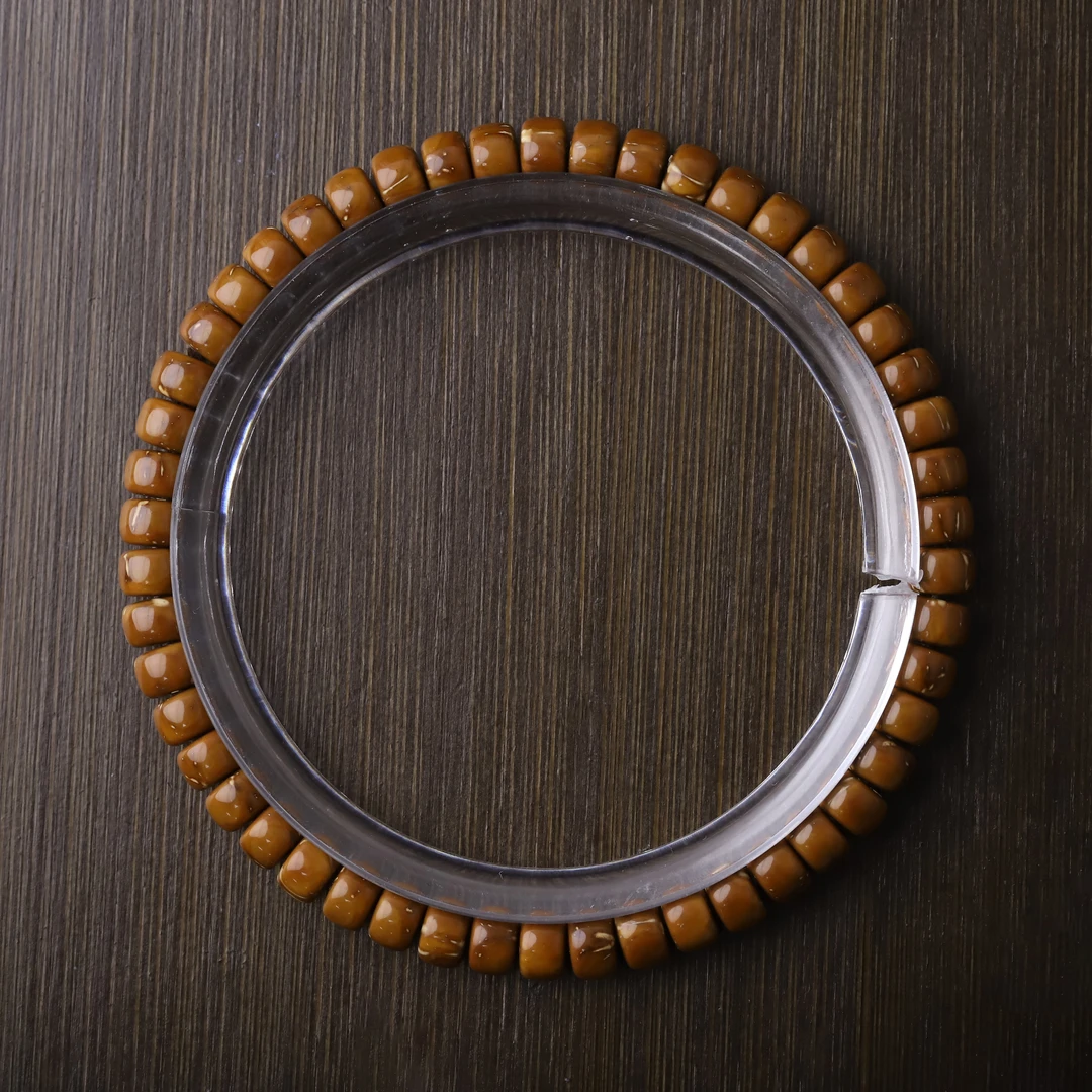 S9522 【实心鼠药片】紫金鼠单圈文玩手串