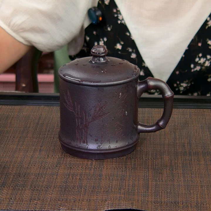 茶杯紫砂高货放漏