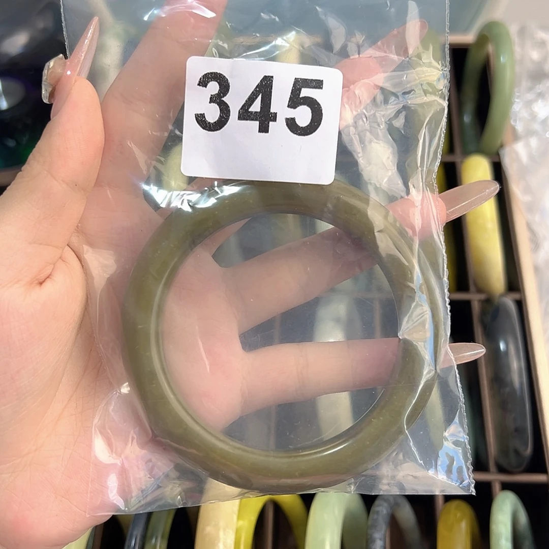 蛇纹石玉未镶嵌手镯C****）