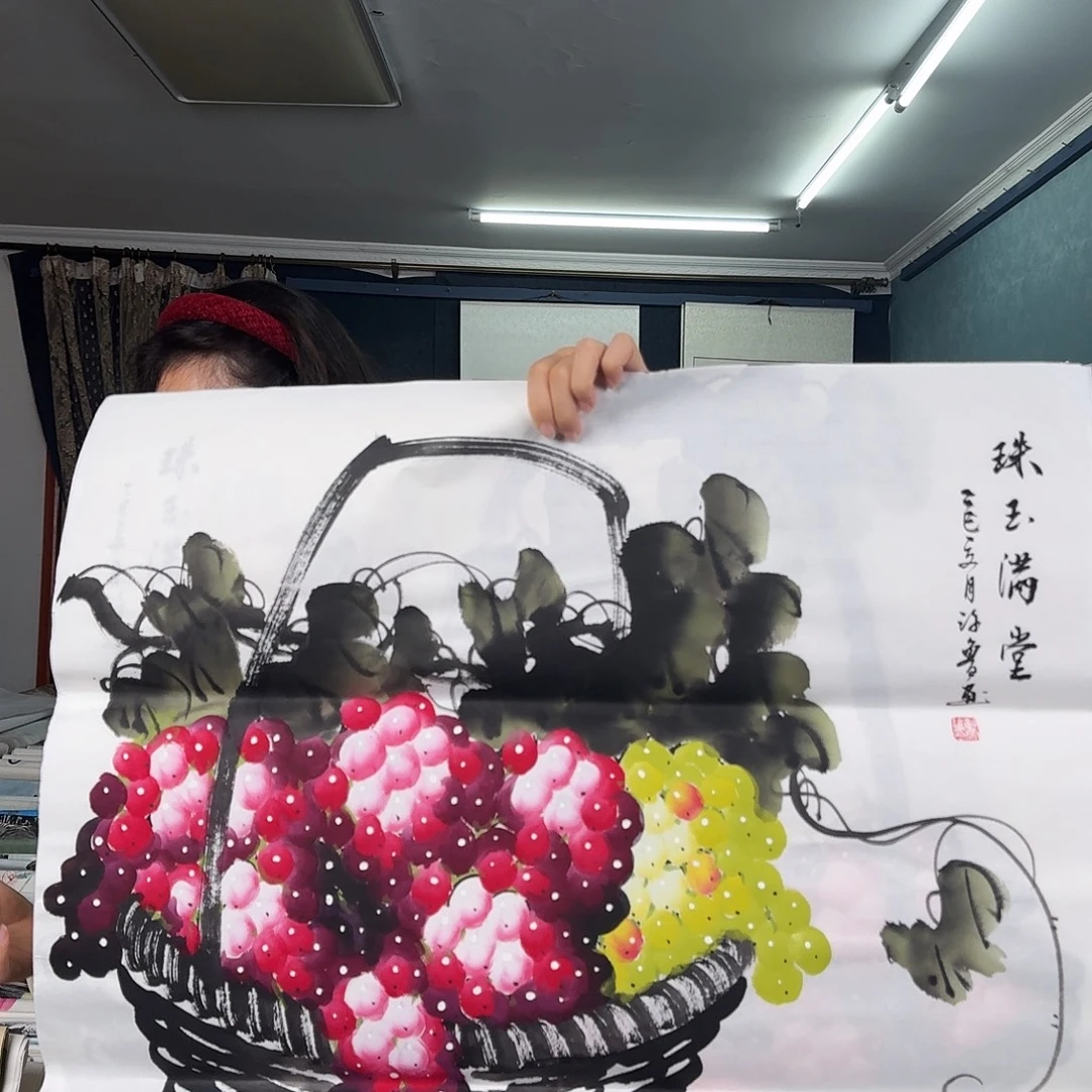 纯手绘的好看作品