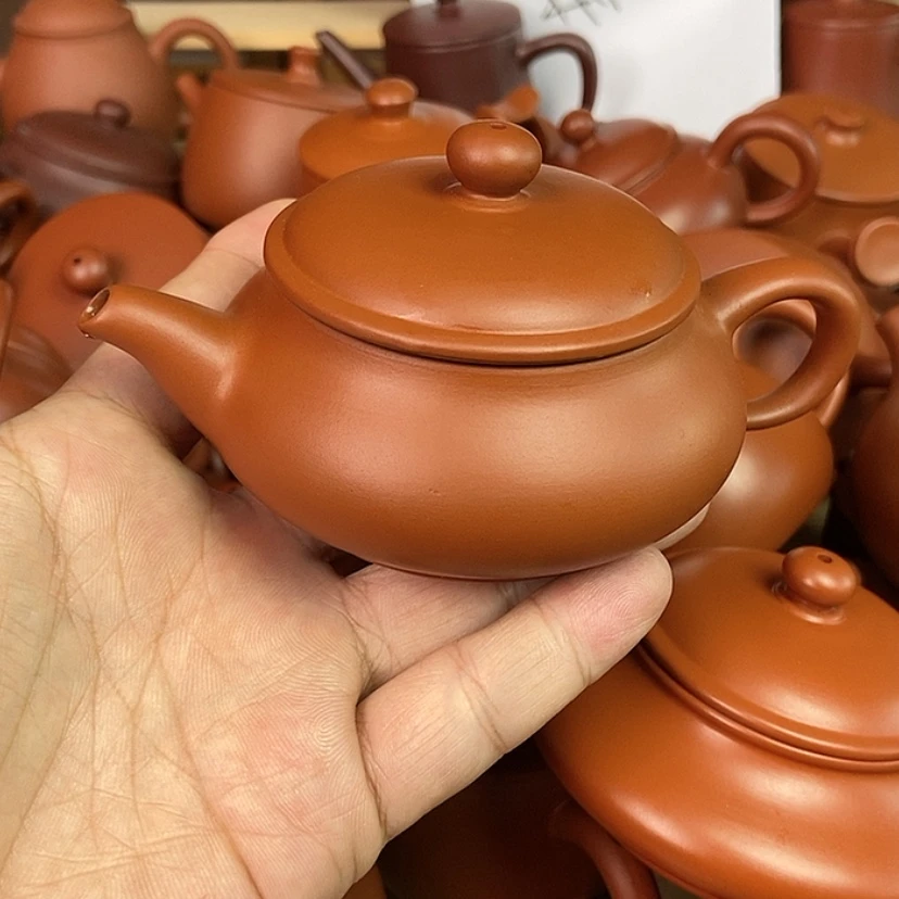 【闪购商品】茶壶朱泥125cc000000000000000