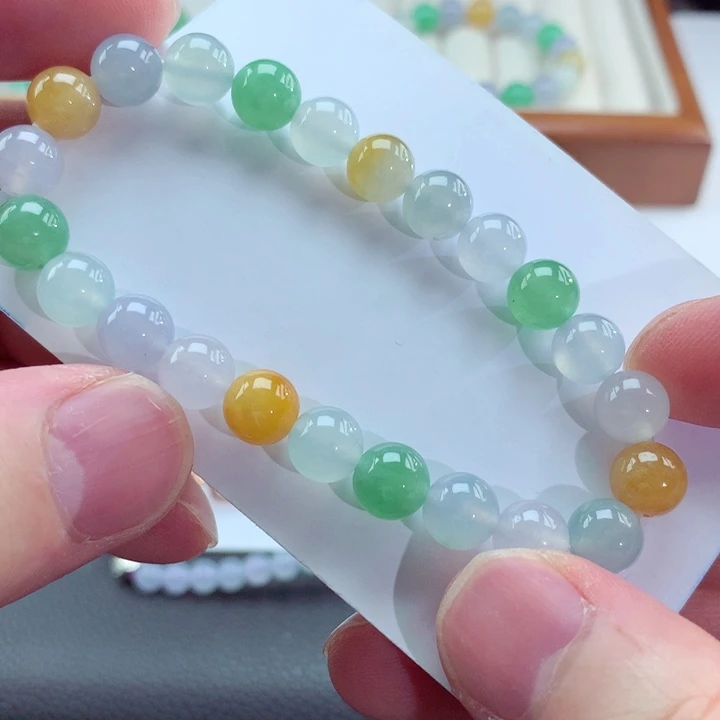 未镶嵌手链翡翠翡翠