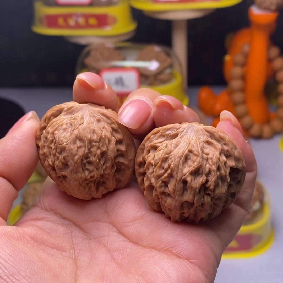 把件文玩核桃017山地磨39尺全品