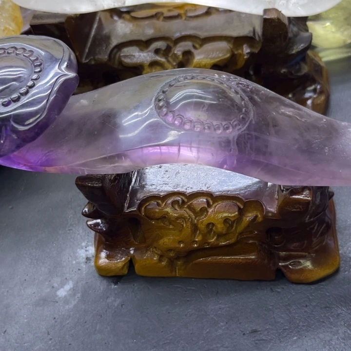 美***乐水晶珠宝半成品未镶嵌摆件