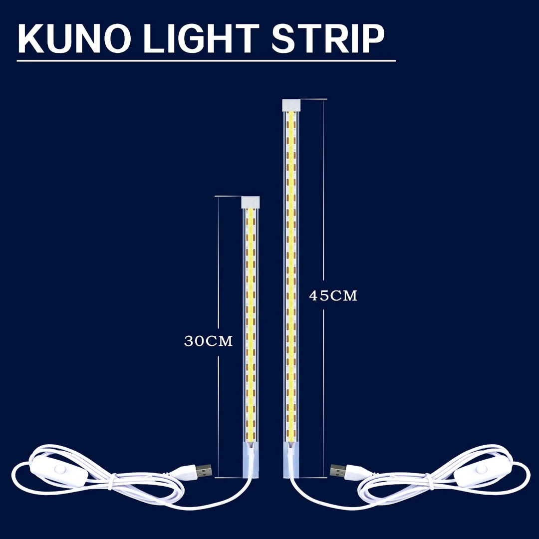 KUNO九野萨克斯维修理灯带管乐器通用LED漏气检测灯管黑管工具USB