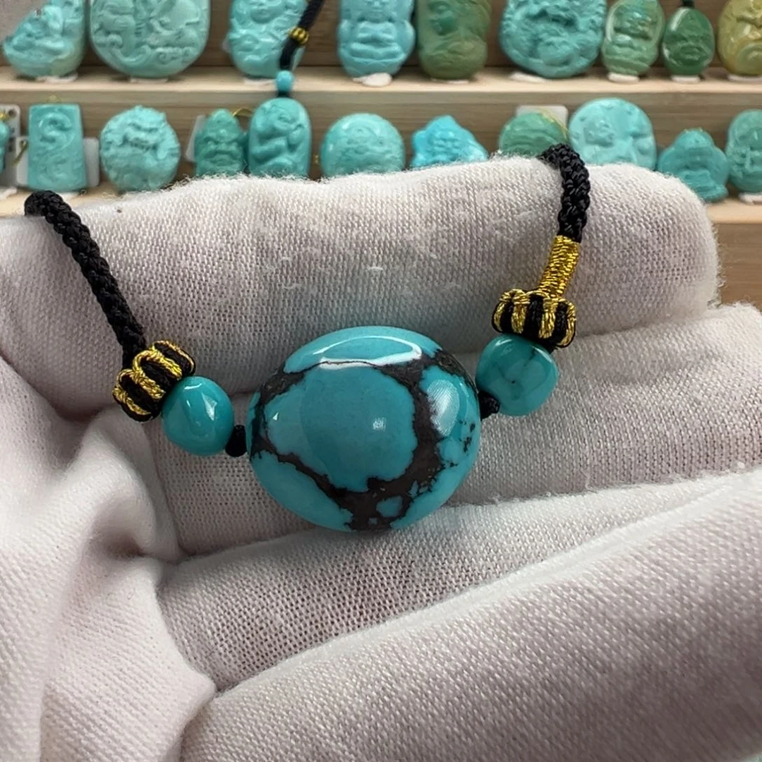 未镶嵌绿松石随形 18mm