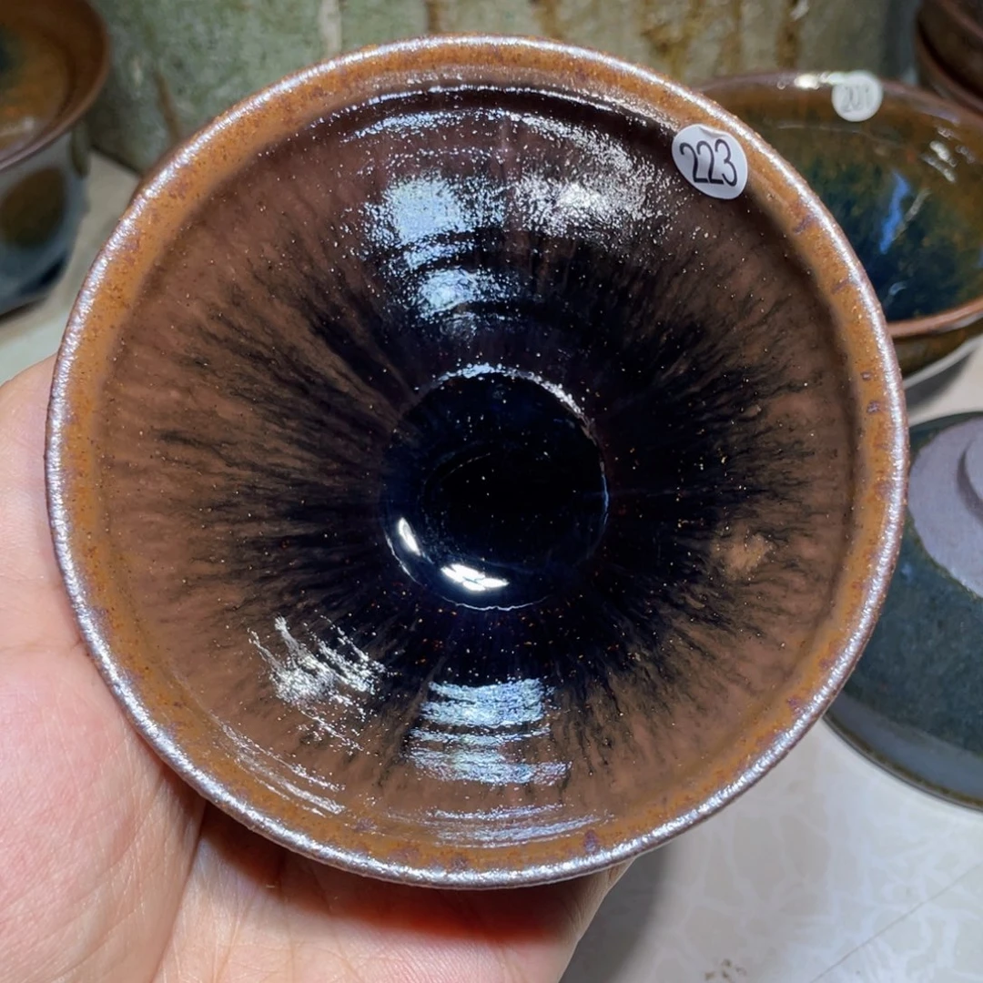 茶盏龙窑柴烧建盏223