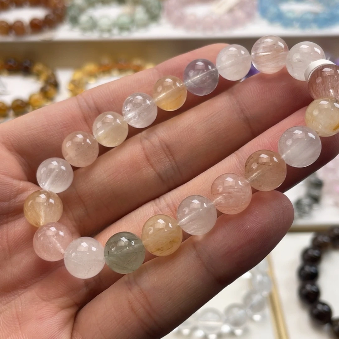 未镶嵌手链水晶纯天然