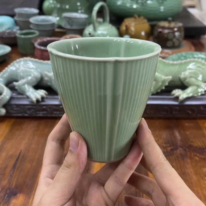 小仲青瓷茶器微瑕7928